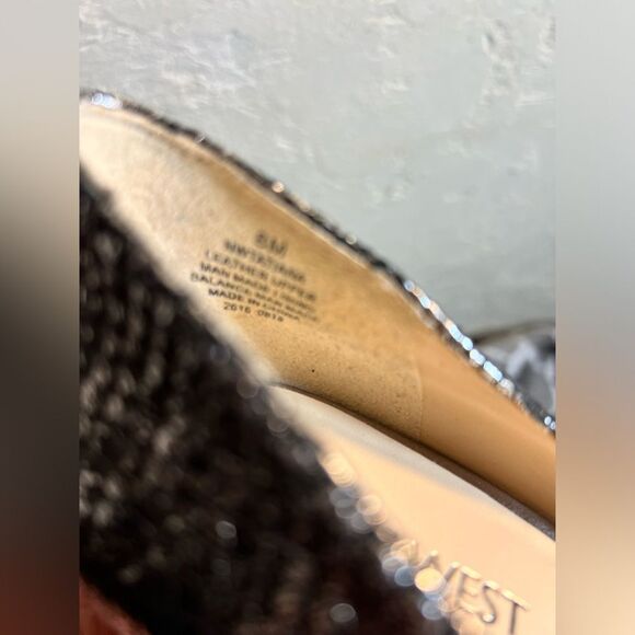 Women’s heels by Nine West, metallic skin, 8M,     Beautiful in great condition - Picture 13 of 13